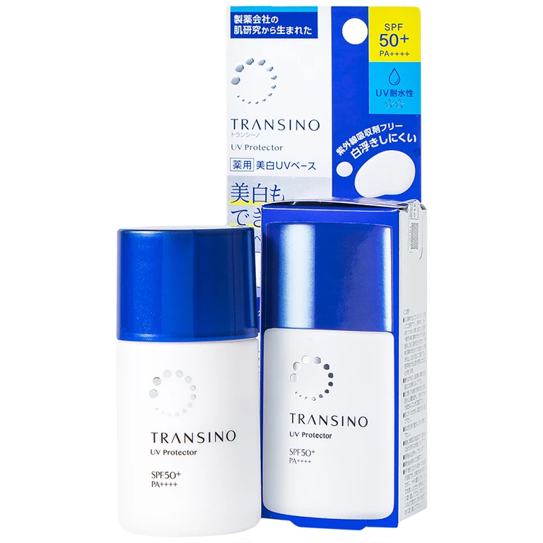 Kem chống nắng Transino Whitening UV Protector hỗ trợ dưỡng trắng, dưỡng ẩm (30ml)
