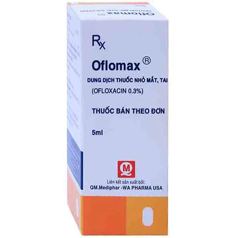 Dung dịch nhỏ mắt Oflomax Quang Minh điều trị viêm kết mạc, viêm giác mạc, viêm bờ mi (5ml)