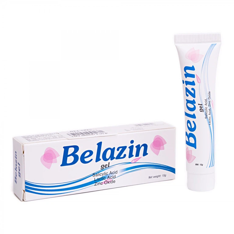 Gel Belazin hỗ trợ ngừa mụn trứng cá, ngừa thâm, dưỡng da (15g)
