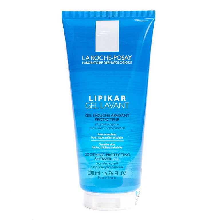 Gel tắm La Roche-Posay Lipikar Gel Lavant giúp da được làm dịu và làm sạch mọi độc tố (200ml)
