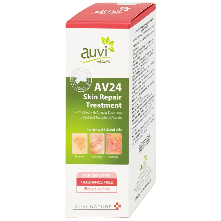 Gel tắm Auvi Nature AV24 Skin Repair Treatment giúp cung cấp độ ẩm cho da (50g)