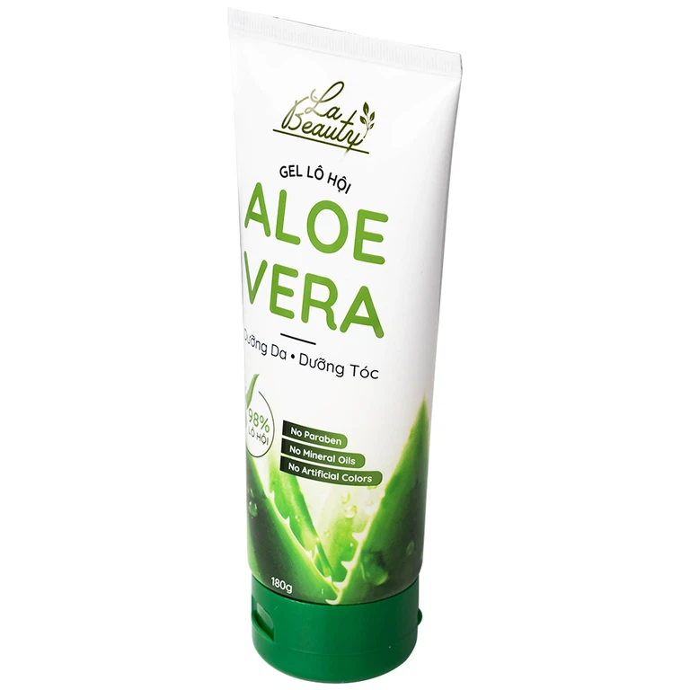 Gel Lô Hội La Beauty 180g giữ ẩm cho da, làm dịu da, mờ sẹo, mờ nám, ngăn ngừa lão hóa da 