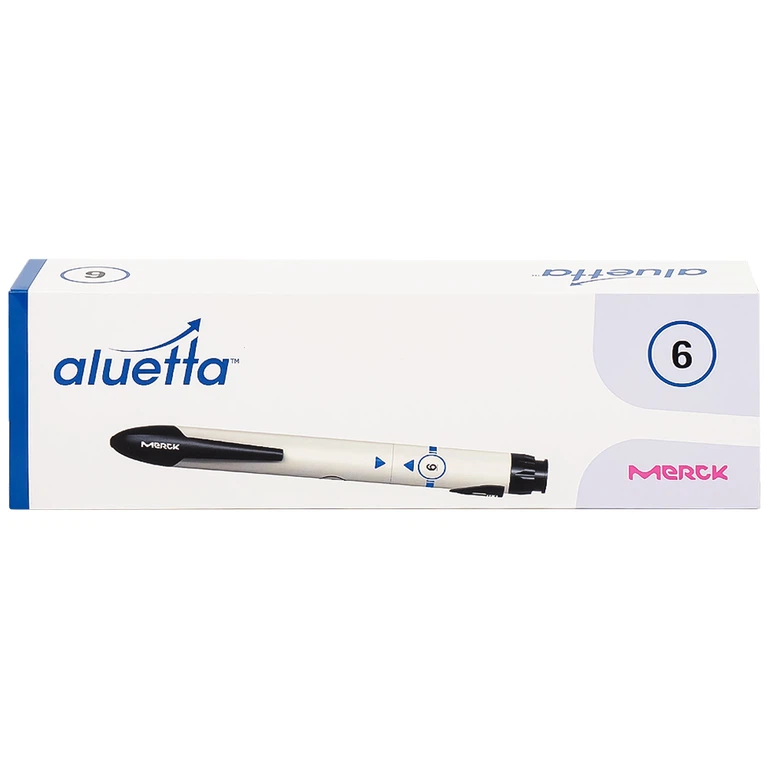 Bút tiêm aluetta Merck điều trị bệnh tiểu đường bằng insulin