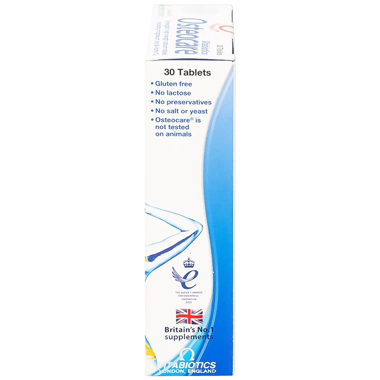 Viên nén Osteocare Vitabiotics bổ sung canxi, khoáng chất cho xương chắc khoẻ (2 vỉ x 15 viên)