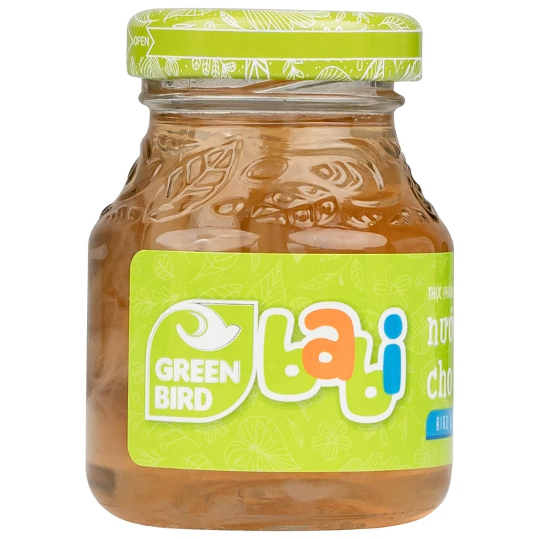 Nước Yến Sào Cho Trẻ Em Hương Vani Greenbabi (4 hũ x 72g)