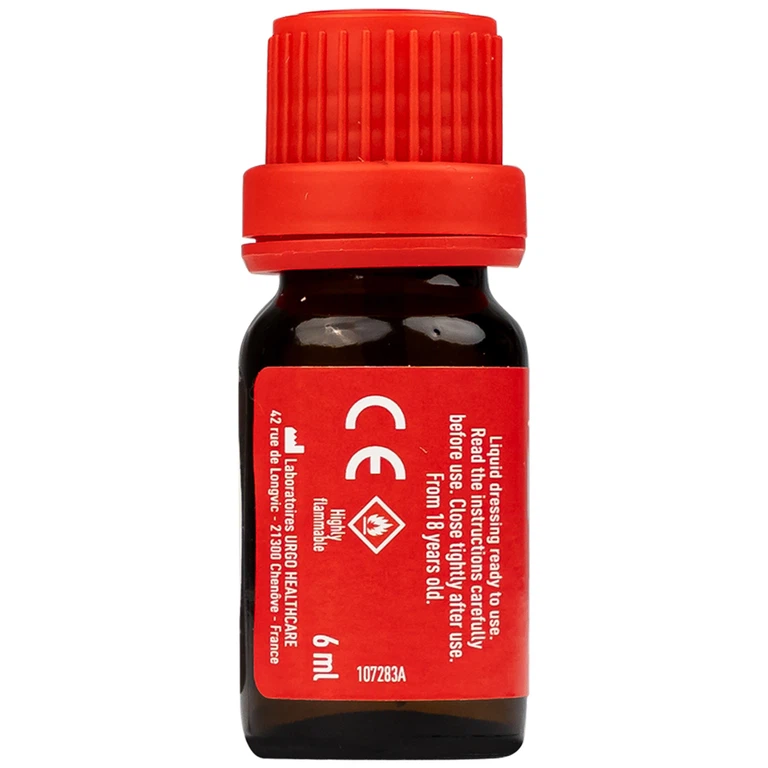 Gel Urgo Mouth Ulcers vị trái cây hỗ trợ điều trị vết loét, vết thương nhỏ trong miệng (6ml)