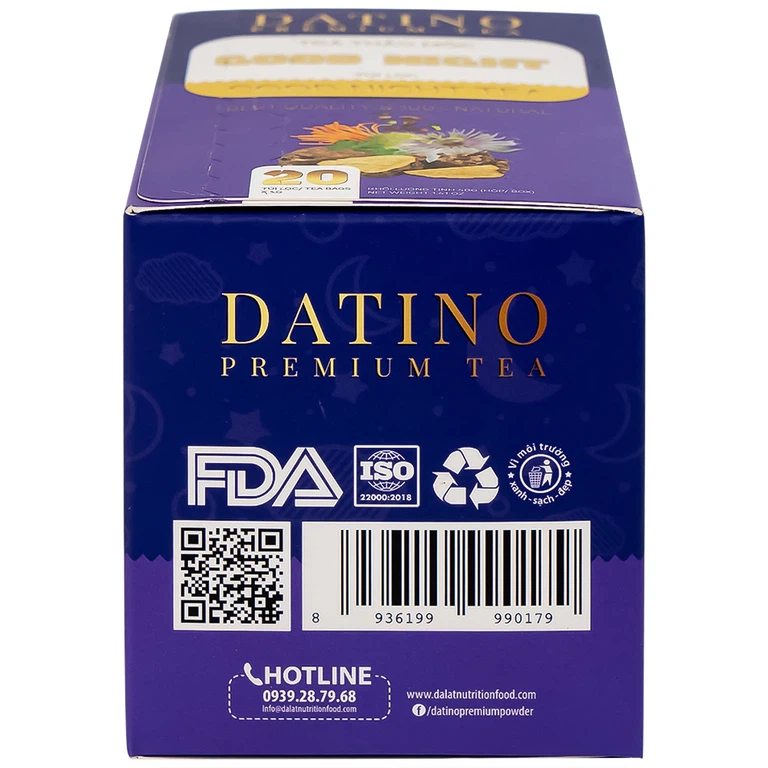 Trà Thảo Mộc Good Night Datino Premium Tea (20 túi lọc x 2g)
