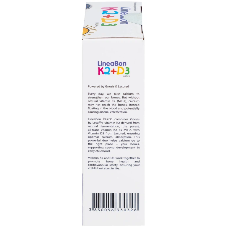 Dung dịch LineaBon K2+D3 ErgoPharm hỗ trợ bổ sung Vitamin (10ml)