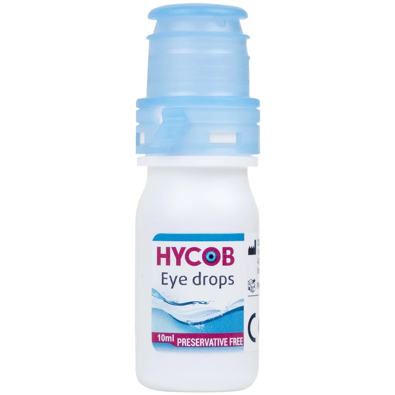 Dung dịch nhãn khoa Hycob 10ml Sun Medical bôi trơn, tạo độ ẩm cho mắt