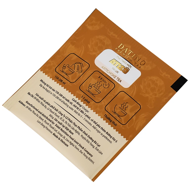 Trà Thảo Mộc Atiso Datino Premium Tea (20 túi lọc x 2g)