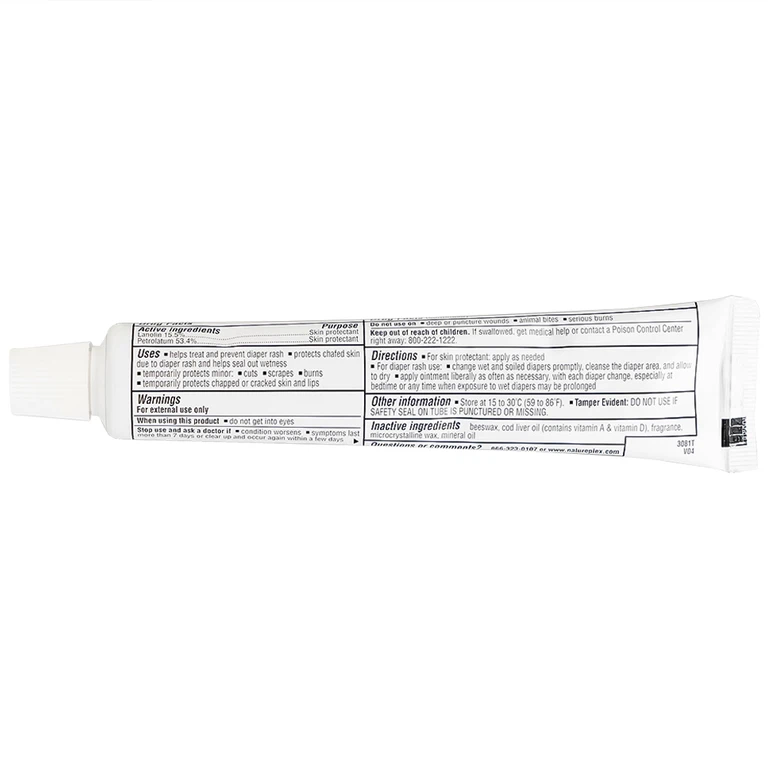 Kem Natureplex A+D Ointment 42.5g Natureplex hỗ trợ giảm và ngăn ngừa hăm tã 