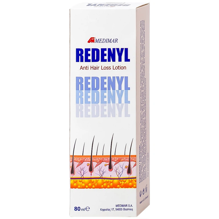 Chai xịt Redenyl Lotion hỗ trợ giúp mọc tóc và ngăn ngừa rụng tóc (80ml)
