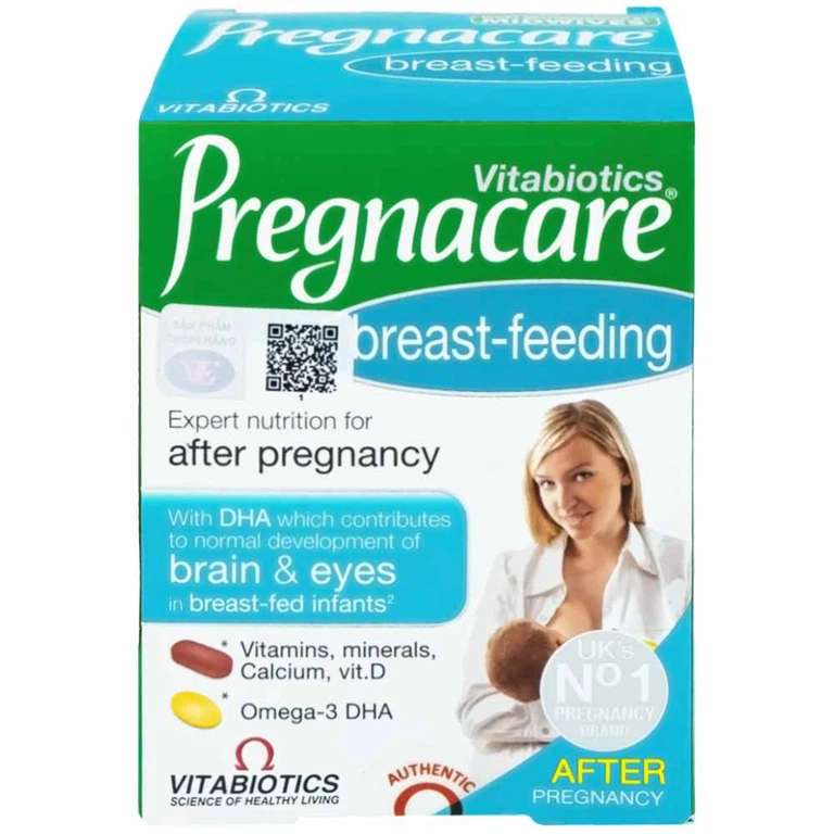 Viên uống Pregnacare Breast Feeding Vitabiotics bổ sung vitamin và khoáng chất cho phụ nữ cho con bú (6 vỉ x 14 viên)