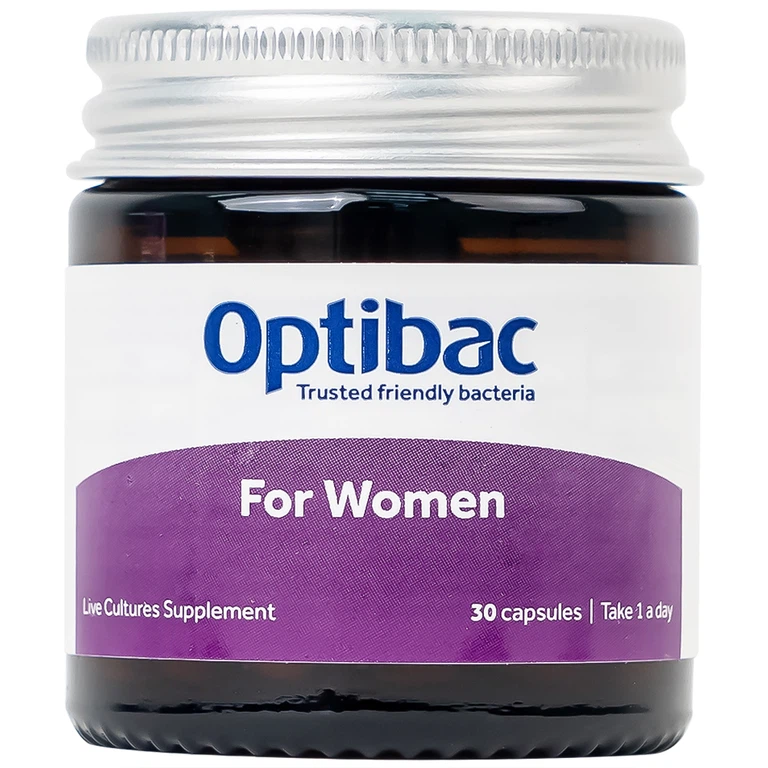 Viên uống Optibac For Women bổ sung lợi khuẩn hỗ trợ sức khỏe nữ giới (30 viên)