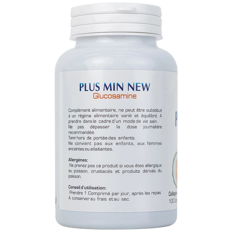 Viên uống Plus Min New Phytextra hỗ trợ xương khớp khỏe mạnh, giảm đau do viêm khớp (100 viên)