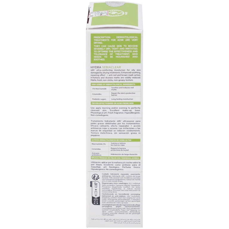 Kem bôi SVR Sebiaclear Hydra dưỡng ẩm cho da dầu mụn (40ml)