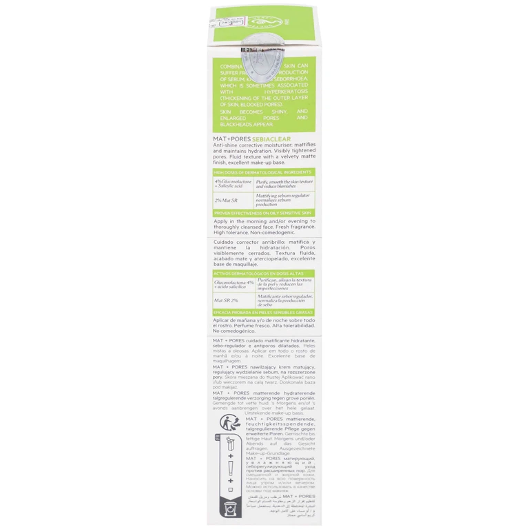 Kem SVR Sebiaclear Mat And Pores điều hòa bã nhờn, dưỡng ẩm, thu nhỏ lỗ chân lông (40ml)