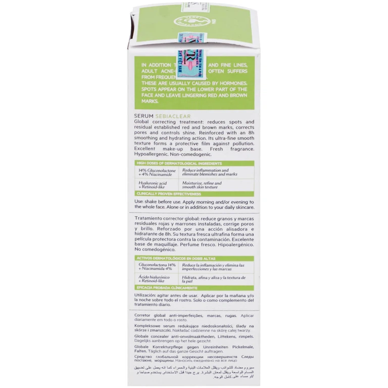 Tinh chất SVR Sebiaclear Serum giảm mụn mờ thâm, làm mịn da (30ml)