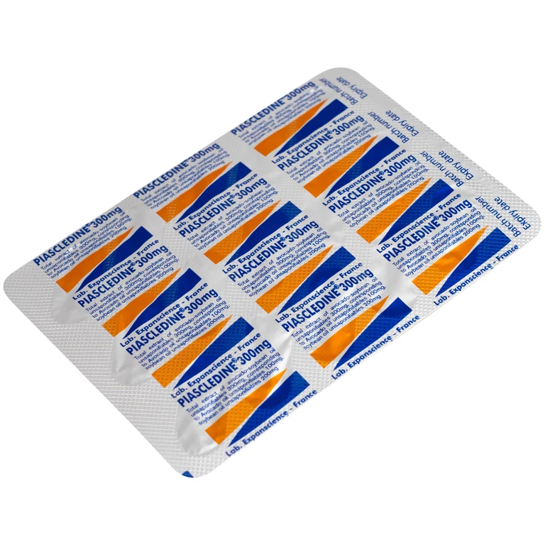 Viên nang cứng Piascledine 300 Hyphens điều trị viêm xương khớp hông và khớp gối (1 vỉ x 15 viên) 