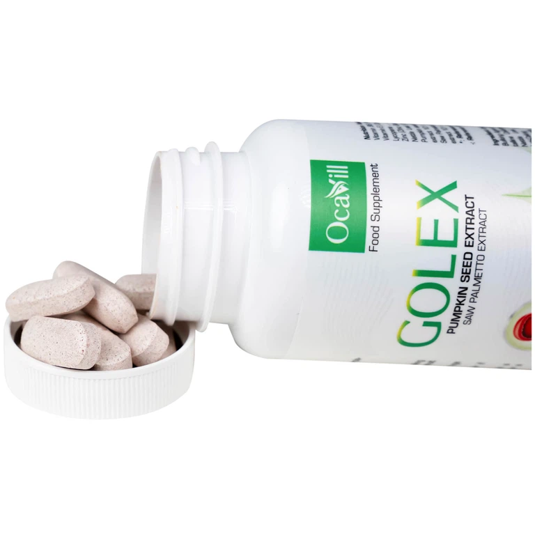 Viên uống Golex Ocavill hỗ trợ chống lại sự phình to của tuyến tiền liệt, cải thiện các rối loạn tiểu tiện (30 viên)