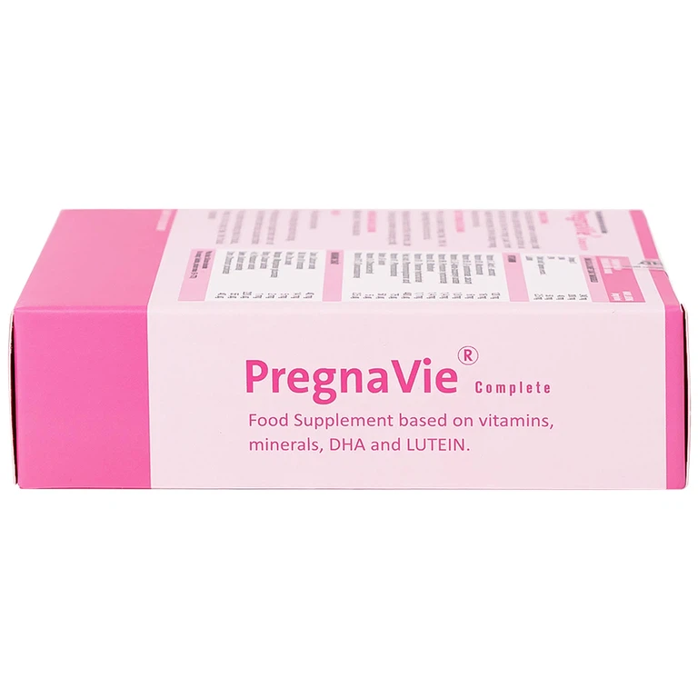 Viên uống PregnaVie Complete MHD cung cấp các vitamin và khoáng chất (3 vỉ x 10 viên)