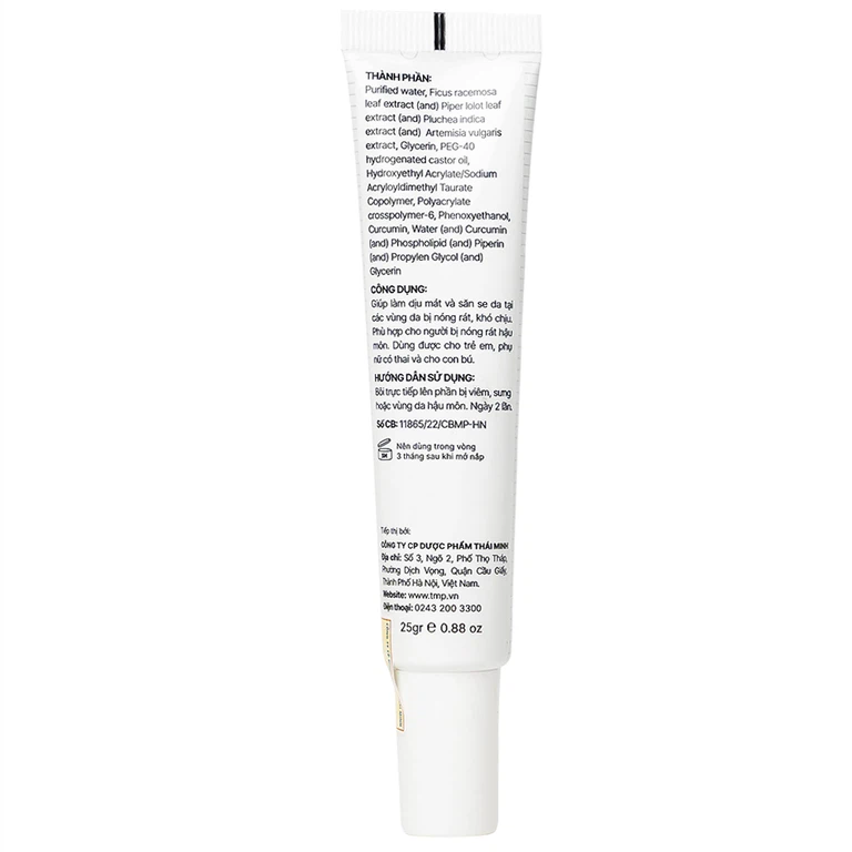 Gel Cotripro Thái Minh hỗ trợ cho người bị trĩ, táo bón, nứt hoặc đau rát hậu môn (25g)