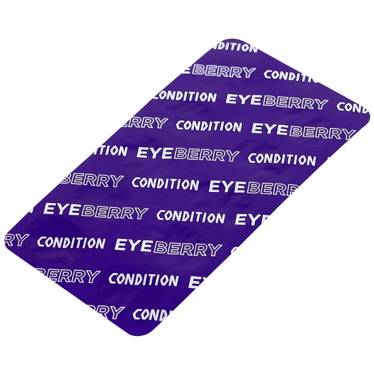 Thực phẩm bảo vệ sức khỏe Condition EYE Berry Kolmar hỗ trợ tăng cường thị lực cho mắt (6 vỉ x 10 viên)