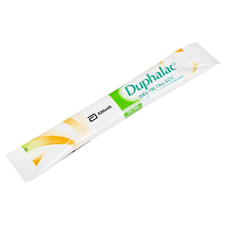 Thuốc Duphalac Abbott điều trị táo bón, điều hòa nhu động sinh lý của đại tràng (20 gói x 15ml)