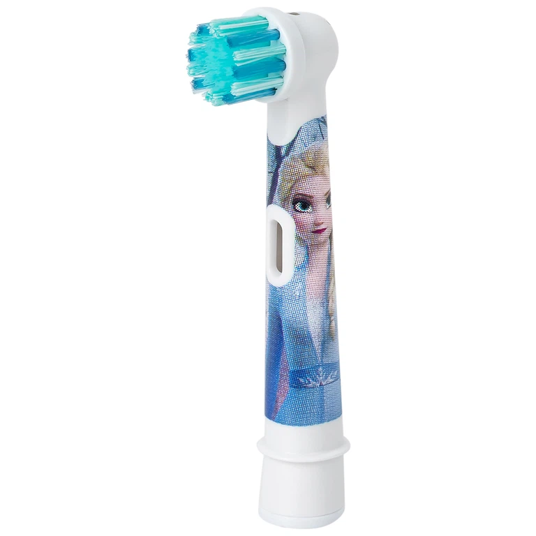 Bàn chải đánh răng trẻ em sạc điện Oral-B Vitality D12 Disney Frozen giúp làm sạch mảng bám trên răng một cách toàn diện