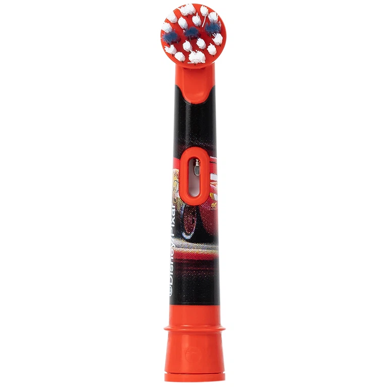 Bàn chải đánh răng trẻ em sạc điện Oral-B Vitality D12 Disney Cars giúp làm sạch mảng bám trên răng một cách toàn diện