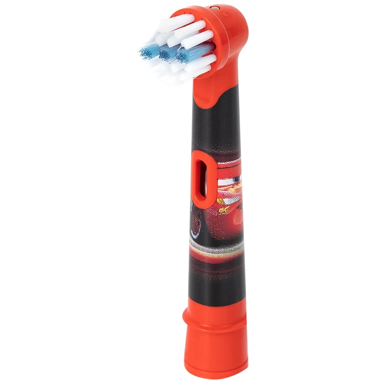 Bàn chải đánh răng trẻ em sạc điện Oral-B Vitality D12 Disney Cars giúp làm sạch mảng bám trên răng một cách toàn diện