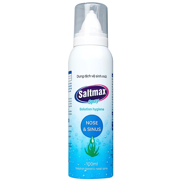 Dung dịch vệ sinh mũi Saltmax Spay 100ml Việt Sinh giữ ẩm niêm mạc mũi