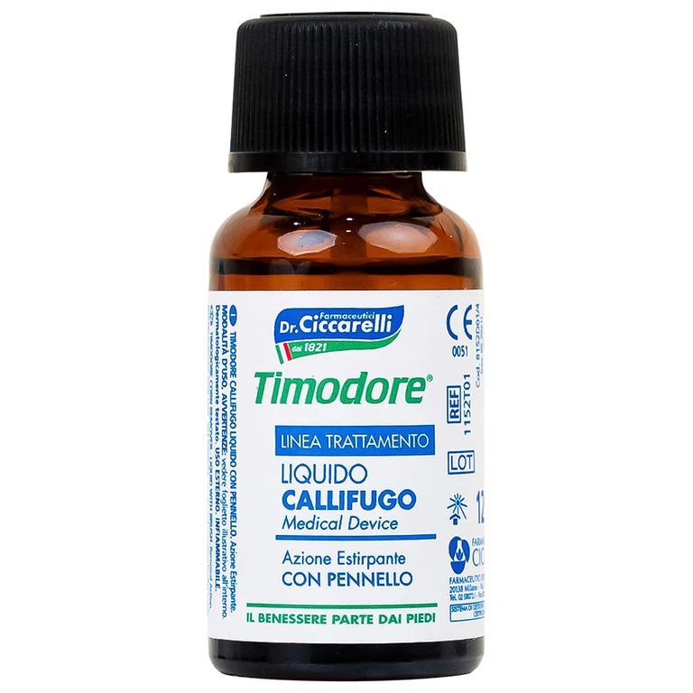 Dung dịch Timodore Liquido Callifugo Ciccarelli trị mụn cóc, vết chai (12ml)