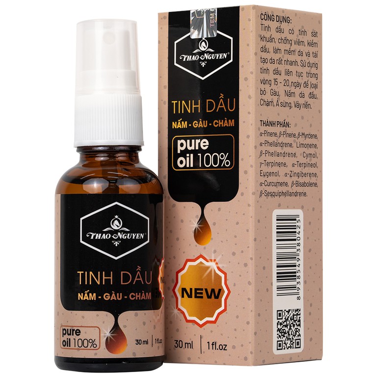 Tinh dầu Thảo Nguyên điều trị nấm gàu chàm (30ml)