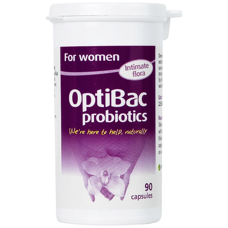 Viên uống Optibac For Women Optibac Probiotics bổ sung lợi khuẩn hỗ trợ sức khỏe nữ giới (90 viên)