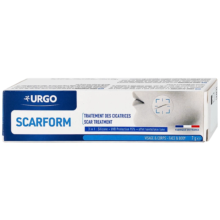 Gel điều trị sẹo phì đại, sẹo lồi và mờ thâm Urgo Scarform 7g