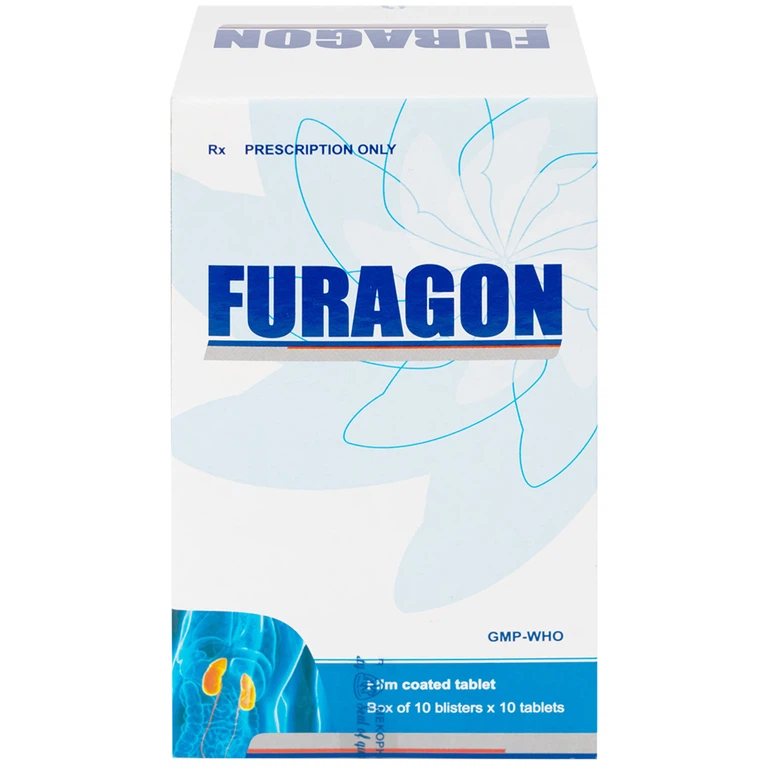 Thuốc Furagon Mekophar phòng và điều trị suy thận mạn (10 vỉ x 10 viên)