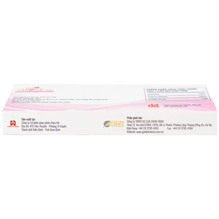 Thuốc tránh thai hàng ngày New Choice AD Advanced Formula Nam Hà (1 vỉ x 21 viên)