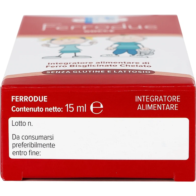 Dung dịch Ferrodue 15ml Buona bổ sung sắt cho cơ thể, giảm nguy cơ thiếu máu 