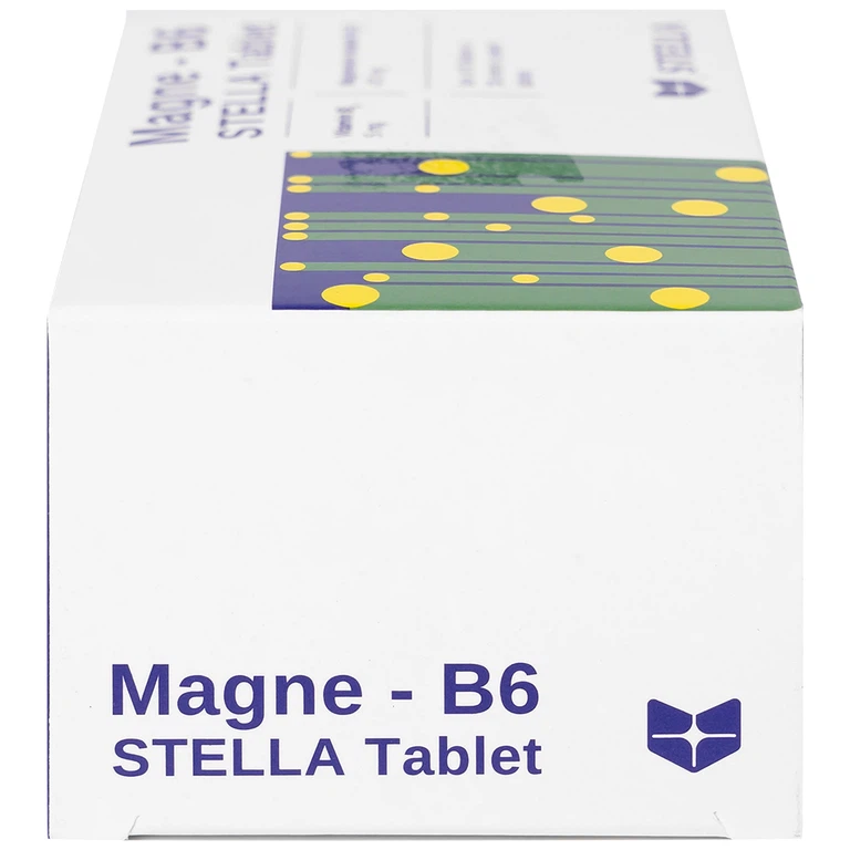 Thuốc Magne - B6 Stella điều trị hạ magnesium huyết nặng (5 vỉ x 10 viên)