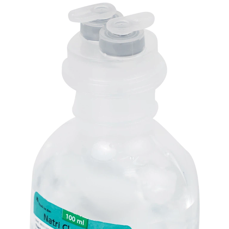 Dung dịch Natri Clorid 0,9% Kabi bổ sung điện giải và nước, phòng và điều trị thiếu hụt natri (100ml)