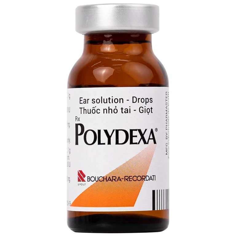 Thuốc Polydexa Bouchara điều trị viêm tai ngoài (10.5ml)