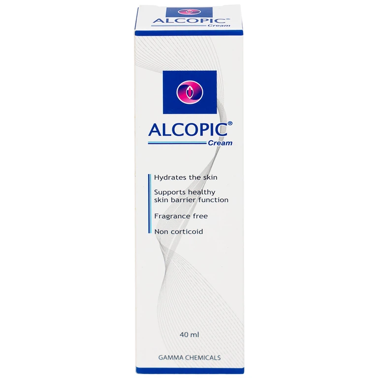 Kem Alcopic Gamma giảm ngứa, rát, đau do viêm da cơ địa, viêm da tiếp xúc (40ml)