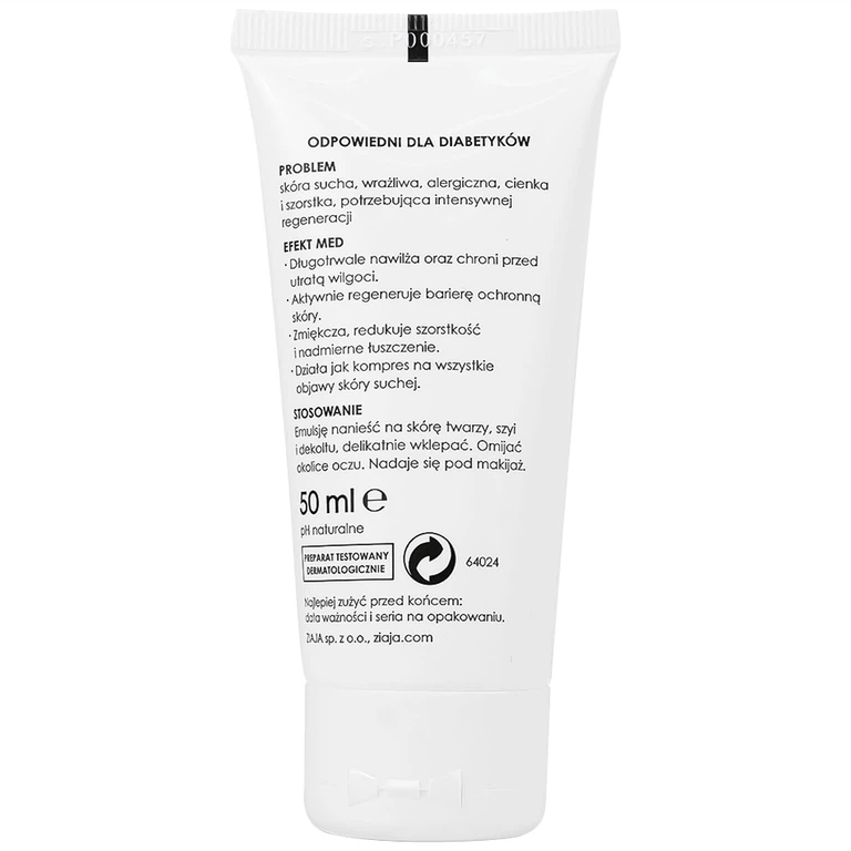 Nhũ tương mềm da 3% Urê Ziaja Med Mocznik 3% làm mềm, dưỡng ẩm, giảm khô da (50ml)