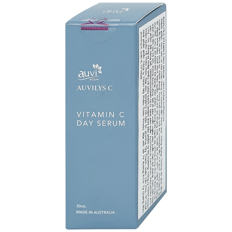 Serum Auvilys C Vitamin C 30ml Auvi Nature dùng ban ngày, dưỡng da, tăng cường độ ẩm, sáng da