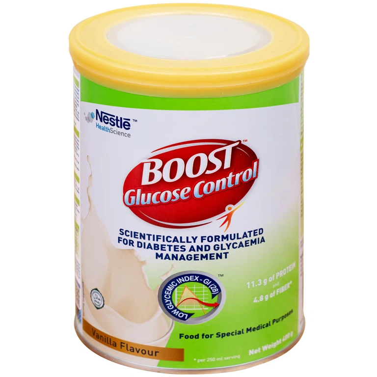 Sữa Boost Glucose Control Nestlé bổ sung dinh dưỡng cho người tiểu đường (400g)