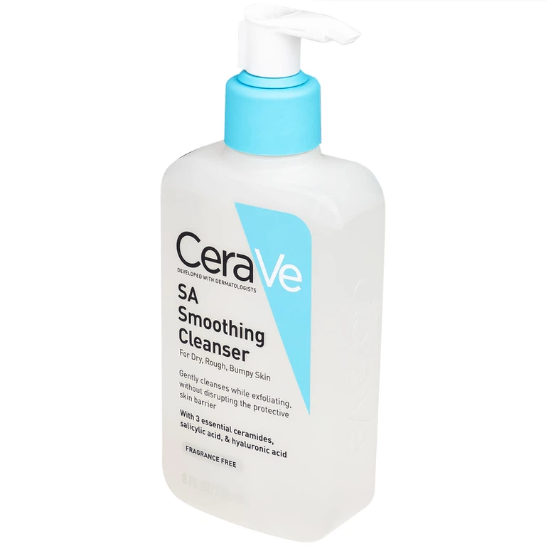 Sữa rửa mặt CeraVe SA Smoothing Cleanser dịu nhẹ cho da nhạy cảm (236ml)