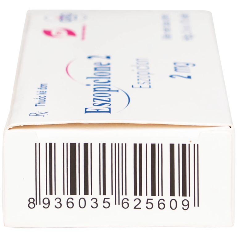 Thuốc Eszopiclone 2mg Minh Dân điều trị chứng mất ngủ (3 vỉ x 10 viên)
