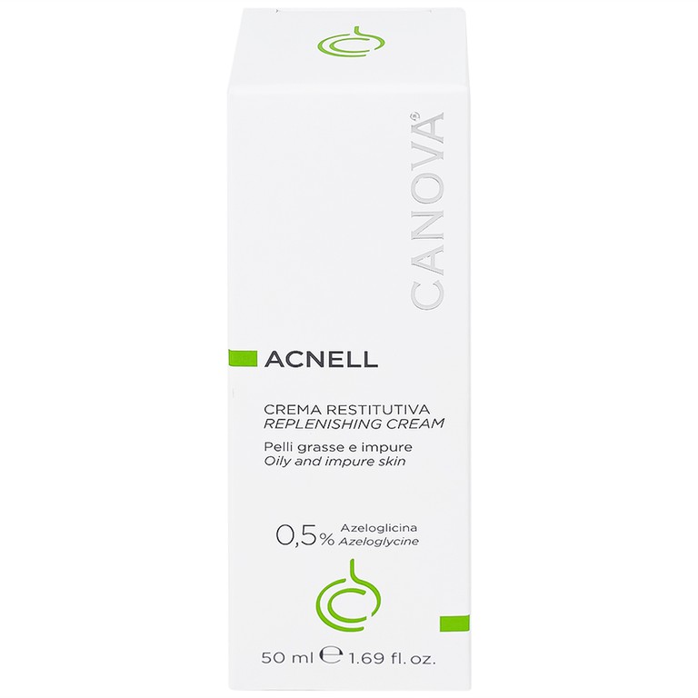 Kem ngừa mụn ban đêm Canova Acnell Sifarma giúp ngăn ngừa hình thành mụn trứng cá và mụn đầu đen (50ml)