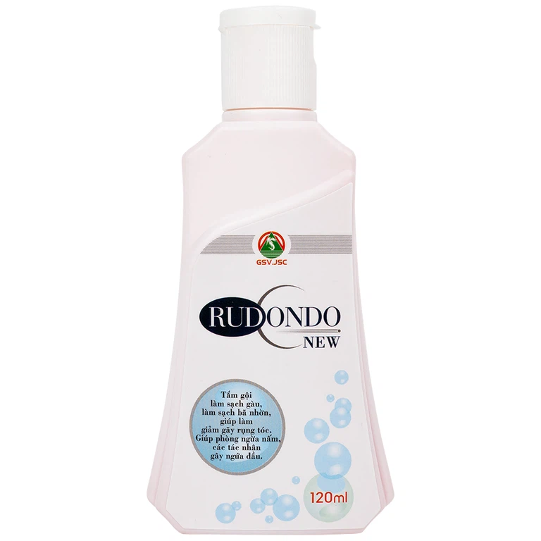 Dầu gội Rudondo New Quang Xanh giúp sạch gầu, giảm nấm, dầu nhờn da dầu (120ml)